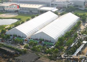 White Heat Resistant Storage Hangar Tent Waterproof Aluminum Prefabricated