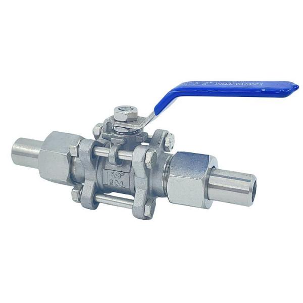 Q21F Stainless Steel Three-Piece Ball Valve Live Then Surfacing
