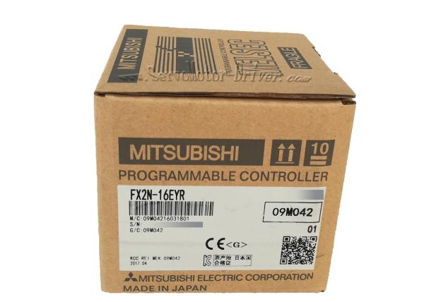 Buy Reliable PLC Programmable Logic Controller FX2N 16EYR 16 Points Relay Output Block at wholesale prices