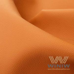 Quality Bags Premium Vegan Leather Embossed 1.2mm Microfiber PU Litchi Faux Leather for sale