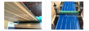 China SOLID PVC CORRUGATED ROOF SHEET MACHINE / ROOF TILE EQUIPMENT / CORRUGATED PVC ROOF SHEET EXTRUDER on sale