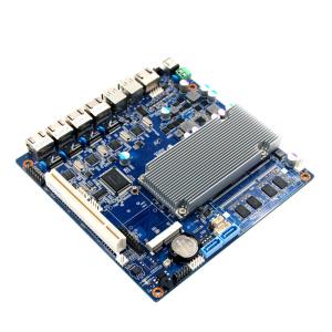 China Network Security Firewall Mainboard Atom D2550 4 Lan Mini Itx Pfsense Router on sale