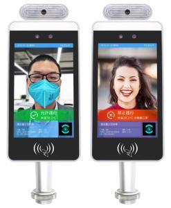 Quality Intelligent 8 Inch HD AI LCD Face Recognition Access Control System for sale