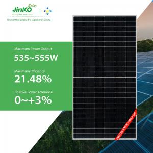 China Jinko P Type Solar Cell Monocrystalline 535W 540W 545W 550W 555W Solar Panels on sale