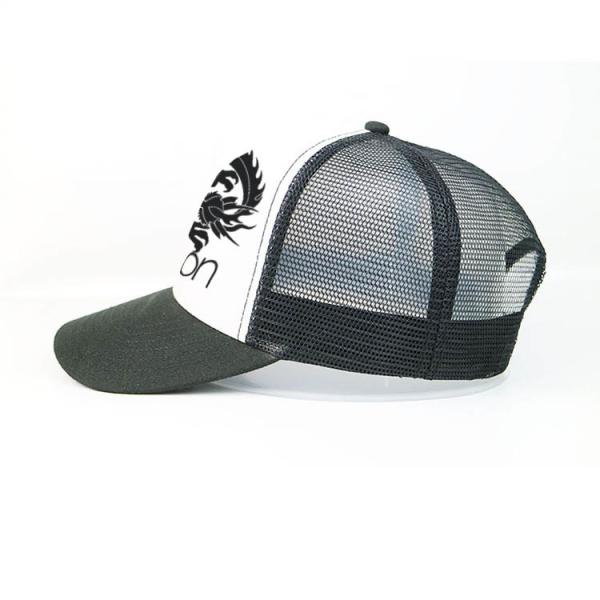 Custom Logo 5 Panel Trucker Cap Sun Visor Foam Mesh Sublimation Snap Back