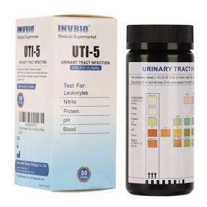Quality Accurate Invbio Urinary Tract Infection Test Strips 50 Strips / Bottle for sale