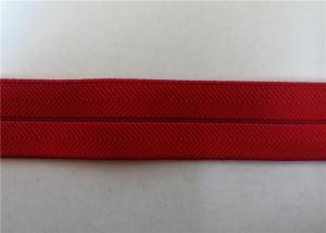 Quality 2.5 Cm Red Woven Elastic Nylon Webbing Waistband For Clothes Underwear Boxer for sale