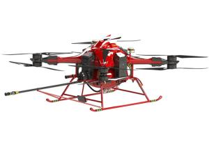 China Fire Fighting Drone with Dry Powder System & Detection Function on sale
