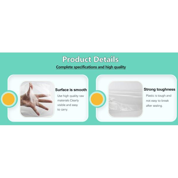 Clear PVC heat seal bag