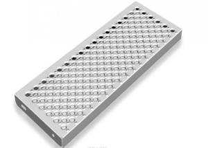 Quality ISO45001 Anti Skid Metal Sheet Anti Slip Perforated Metal Sheet Wear proof for sale