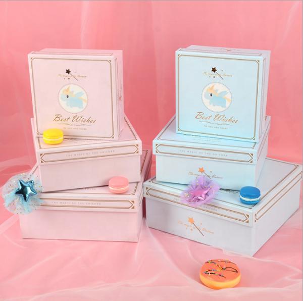 Recyclable Wholesale Custom Logo DIY perfume packaging baby pink gift set box