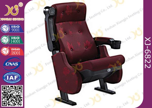 Buy Customized Colors Fabric Upholstery Movie Theatre Seating ISO Certification at wholesale prices