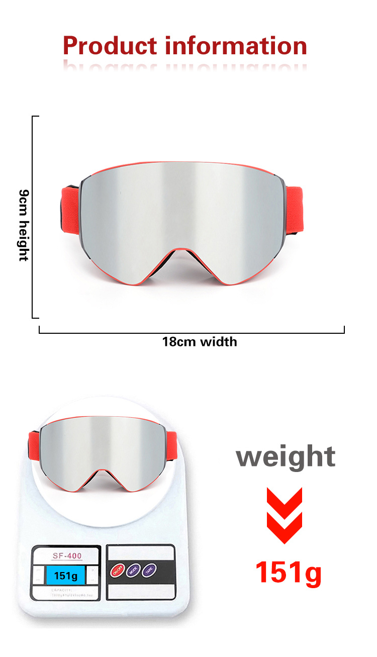 Airtight Outdoor PPE Safety Goggles TPU Polarizer Snowboard Ski Unbreakable