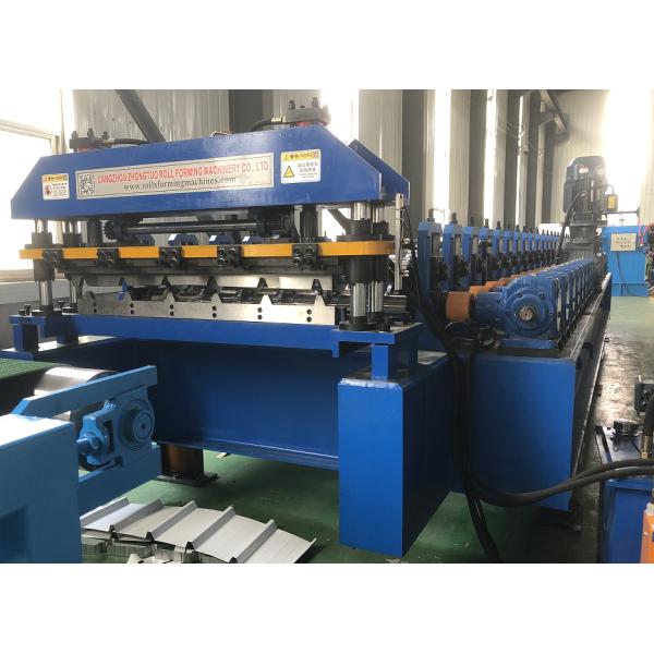 Metal Roofing 0.2mm Steel Sheet Roll Forming Machine Plc Control