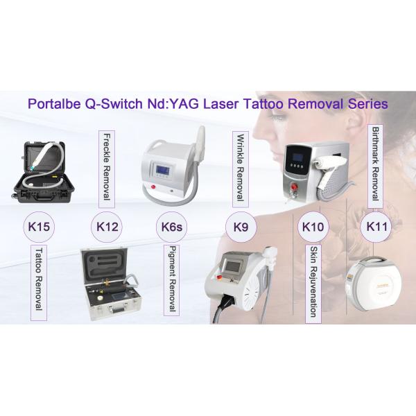 532nm 1064nm 1320nm Q Switch Nd Yag Mini Sapphire Ruby Laser Tattoo Removal Machine