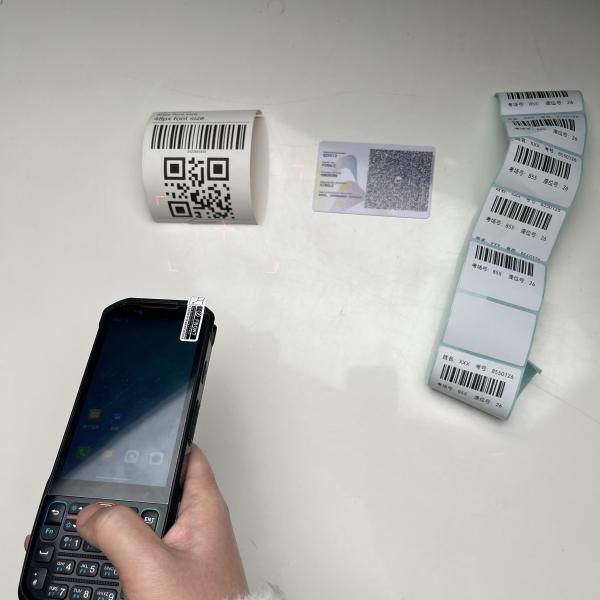 Food Delivery Hand Held Terminals IP66 Pda Barcode Scanner 4.2 Inch With NFC Support