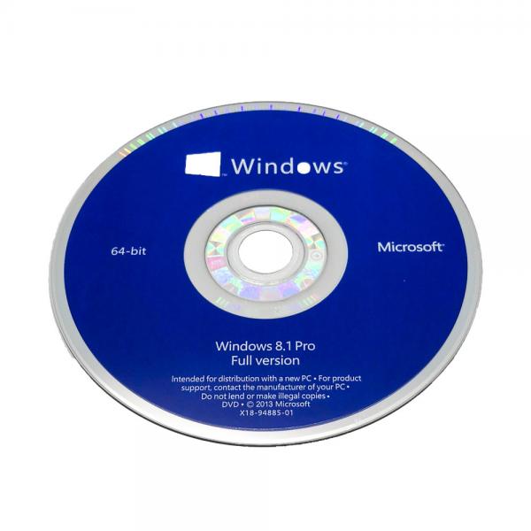 Buy 32/64 Bit Microsoft Windows 8.1 Pro DVD OEM Computer Software System at wholesale prices