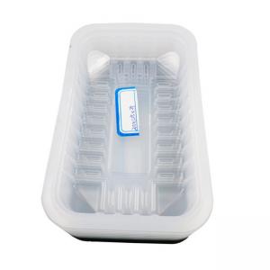 China Body Fitted Vacuum Formed Plastic Trays 130mm*240mm Disposable Food Platters on sale