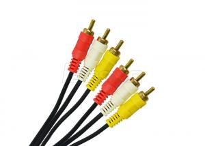 Quality Round Special Cables RCA Video Cable 2 RCA 3 RCA Cable 2R / 3R For CCTV Cameras for sale