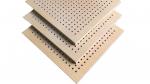 Decorative Studio Room Perforated Wood Acoustic Panels , Sound Absorbing Board