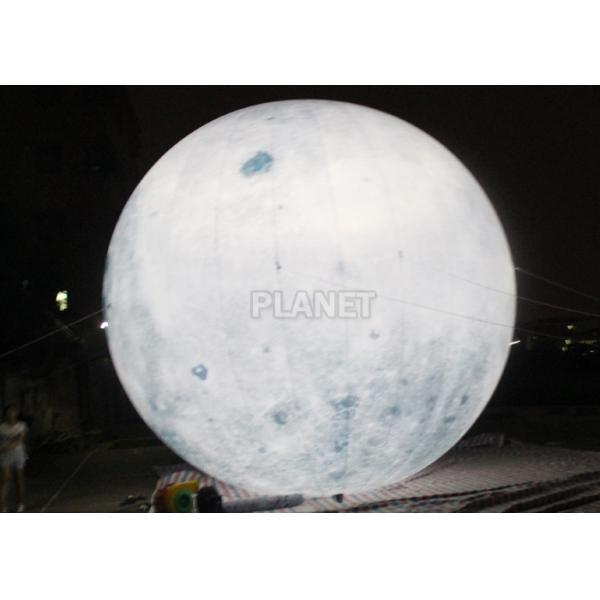 Giant Lighting Inflatable Moon Globe 6 M Dia PLL - 145 Long Lifespan