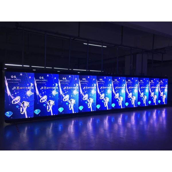 Vertical Outdoor Fixed LED Display Roadside Billboard With Smart Wifi 3G And 4G