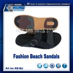 Durable Mens Comfortable Stylish Shoes PU Slippers Anti Abrasion