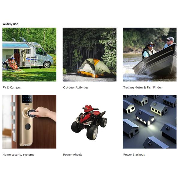 LFP Lithium Phosphate Rechargeable Battery IP67 12.8V 100Ah LiFePO4 Battery