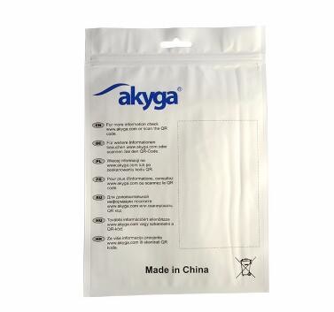 Packaging Poly PO Material zipper plastic bags Plastic OPP Seal Pouch with header
