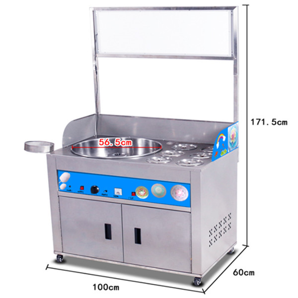 Cotton candy machine, candyfloss machine, spun sugar machine, small snack machine