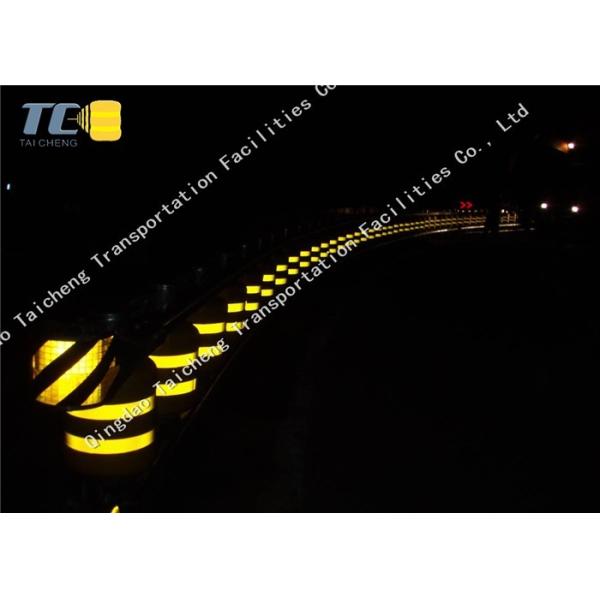 EVA Highway Rotating Guardrail PVC Coated Corrosion Resistant