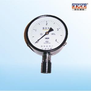 Ammonia manometer pressure gauge