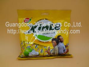 Quality 2.75 G Individual Coconut Cube Shaped Candy With Coco Powder Bags Packing for sale