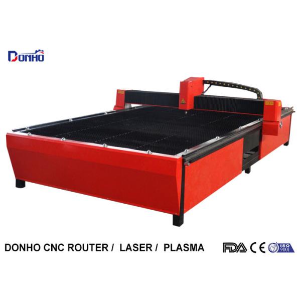 Huayuan Power Supply CNC Plasma Metal Cutting Machine With Table 1500mm * 3000mm