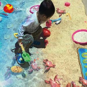 Infrared Sensing 9D VR Cinema Multi Interactive Floor Games Projection