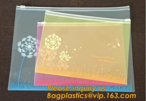 promotion wholesale new style luxury pvc clear document bag,A3 A4 A5 waterproof pvc document bag with button bagease pac