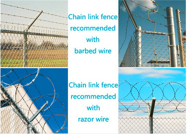Chain Wire Fence Hurricane Mesh ,Cyclone Mesh Fence Roll For Sale Customized Specification 1.2m x 30m