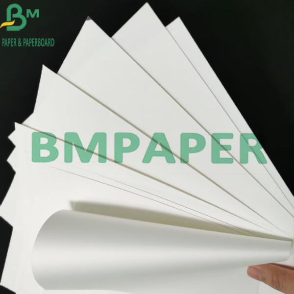 150um Matte Surface White PET Synthetic Paper High Durability Waterproof Paper
