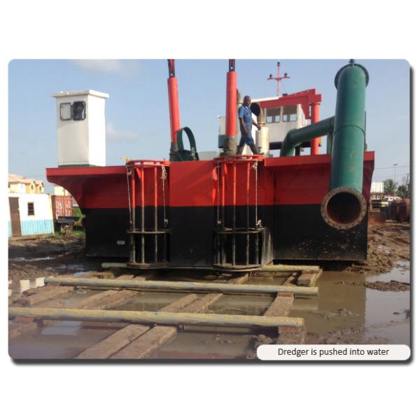24 inch 1500 cbm/h Hydraulic Cutter Suction Dredger Equipment with PLC Siemens Control