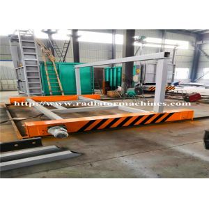 PLC Controlled Bogie Hearth Furnace For Heat Treatment ISO Certificated