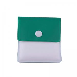 Quality Small PVC Plastic Travel Portable Pocket Ashtray Silkscreen Printed for sale
