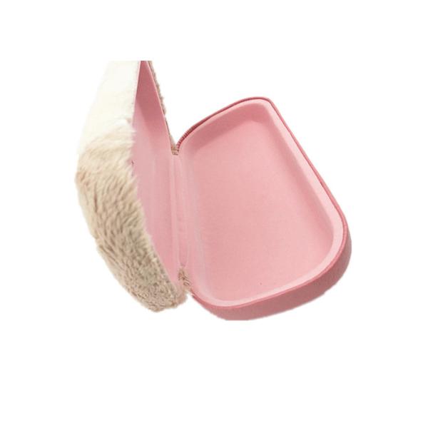 Cute Rabbit Hard Case For Glasses Kids Soft Surface Case For Reading Glasses