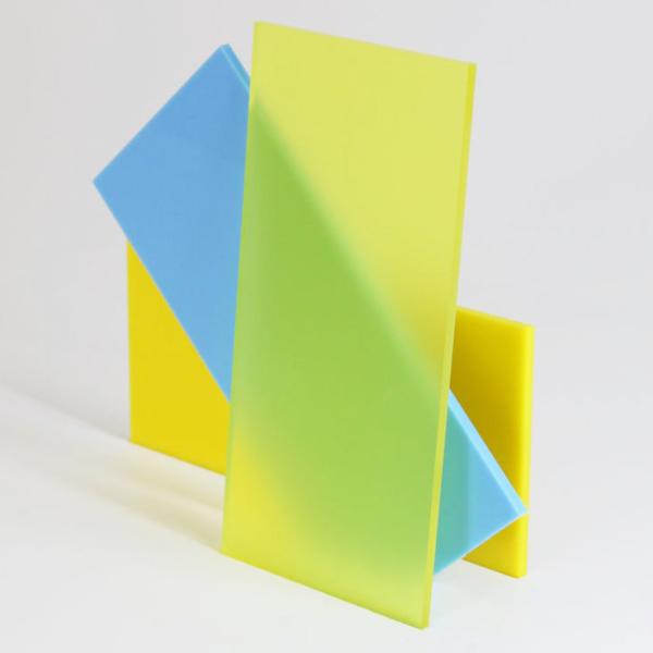 Various Color Frosted Acrylic Sheets Board 1050x630mm Lightweight