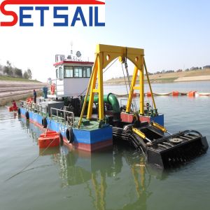 Quality Diesel Engine Trailing Hopper Mud Dredger for Customized River Dredging Operations for sale