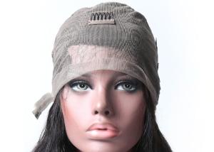 Quality Average Size Human Lace Front Wigs , Natural Color Indian Women 360 Lace Frontal Wig for sale