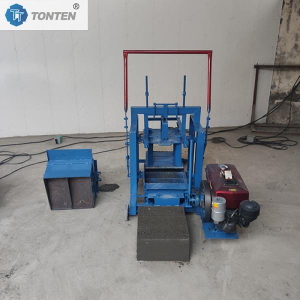 High Efficiency Diesel Type Brick Making Machine Concrete Hollow Brick Machine