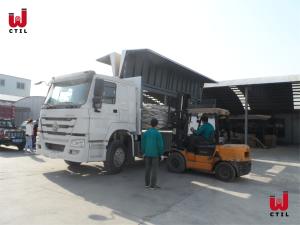 Quality 6X4 Wing Van Truck 30t Cargo Container Truck Wingspan for sale