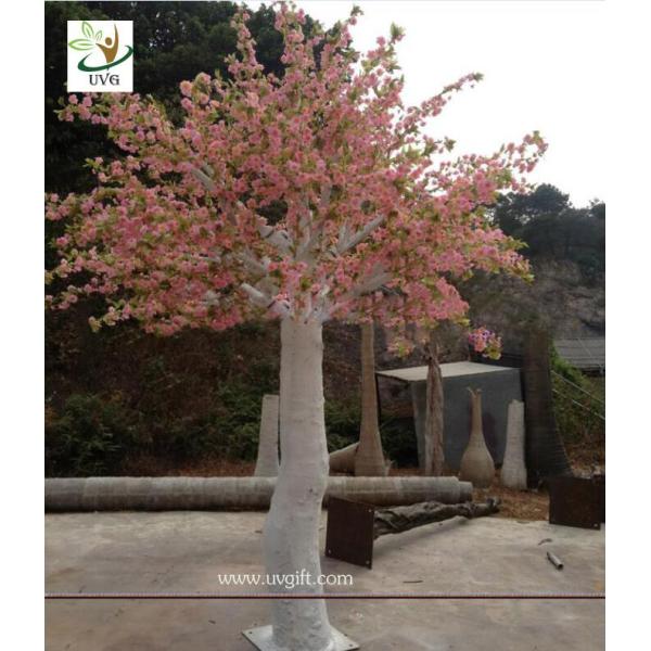 UVG event wedding supplier artificial cherry blossom silver tree for home garden landscap