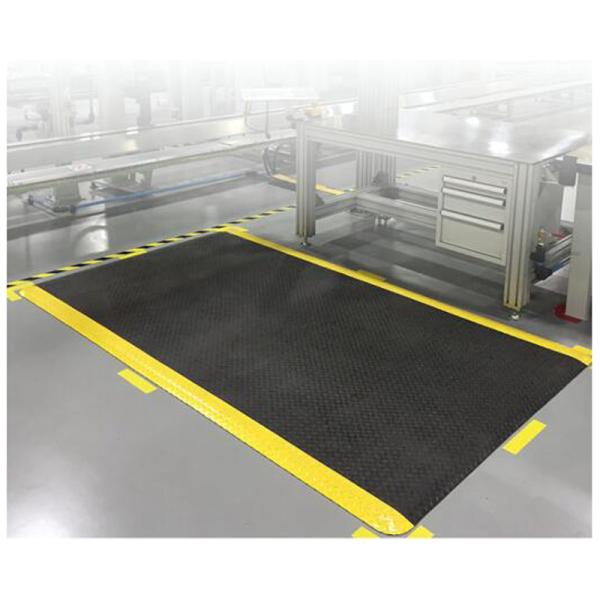 ISO9001 Industrial Rubber Floor ESD Anti Fatigue Mat For Workers