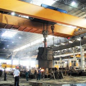 Quality Metallurgy Melt Shop Double Beam Overhead Crane 70 Ton Electric Winch Lifting for sale